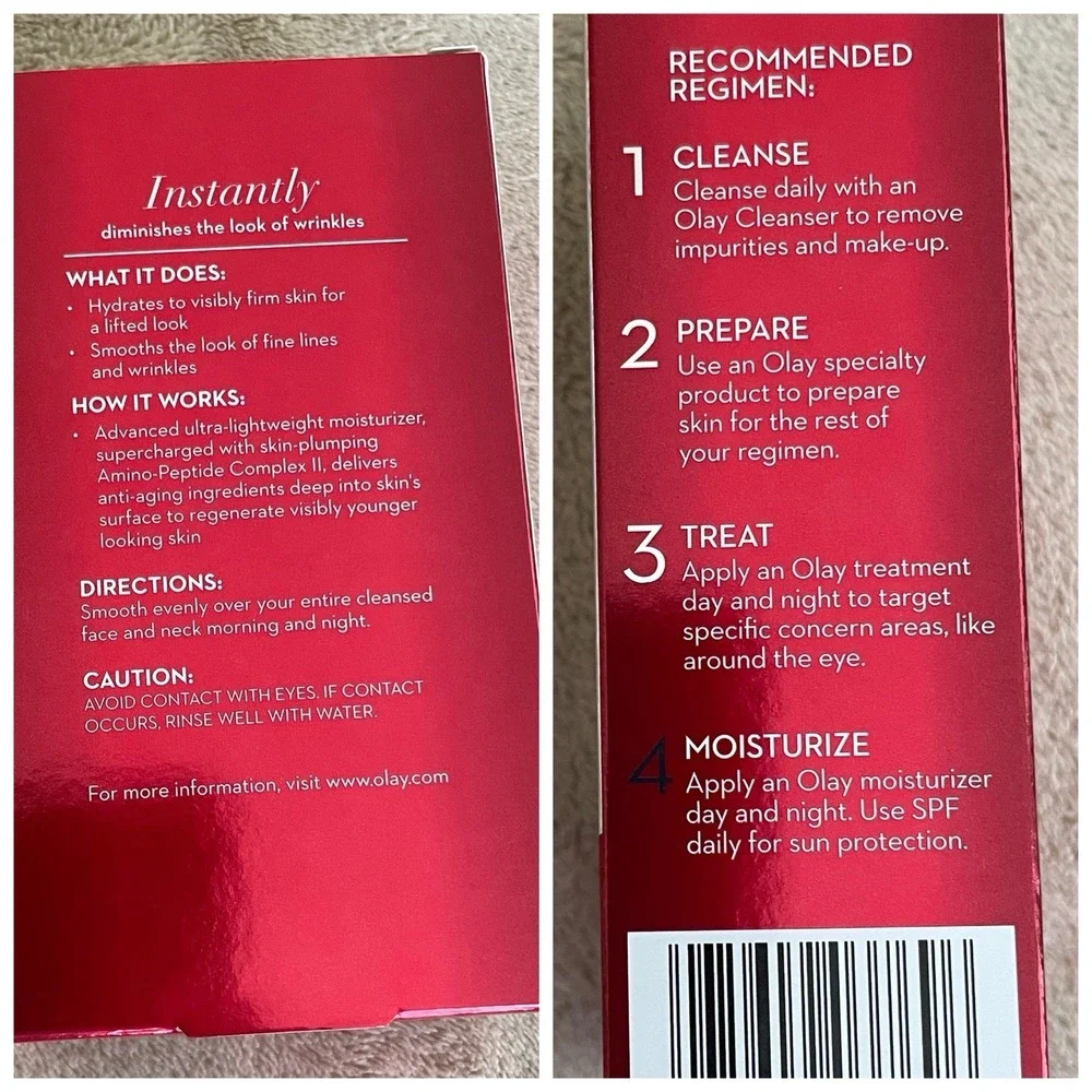 Olay Brightening Eye Cream & Regenerist Micro-Sculpting Serum‎